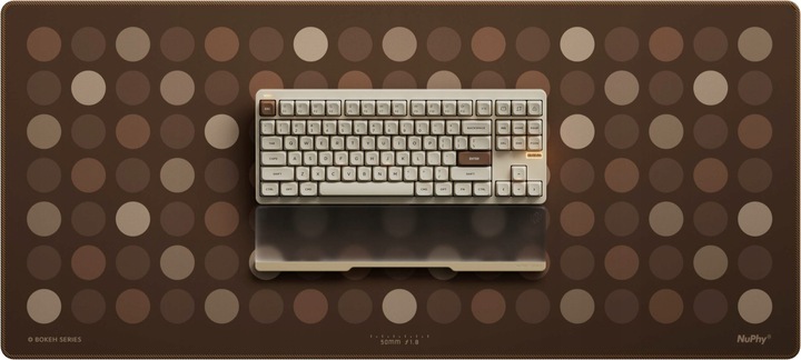 NUPHY Gem Keycaps mSA Double-shot PBT - Nasadki do klawiatury Cosmic Mocha