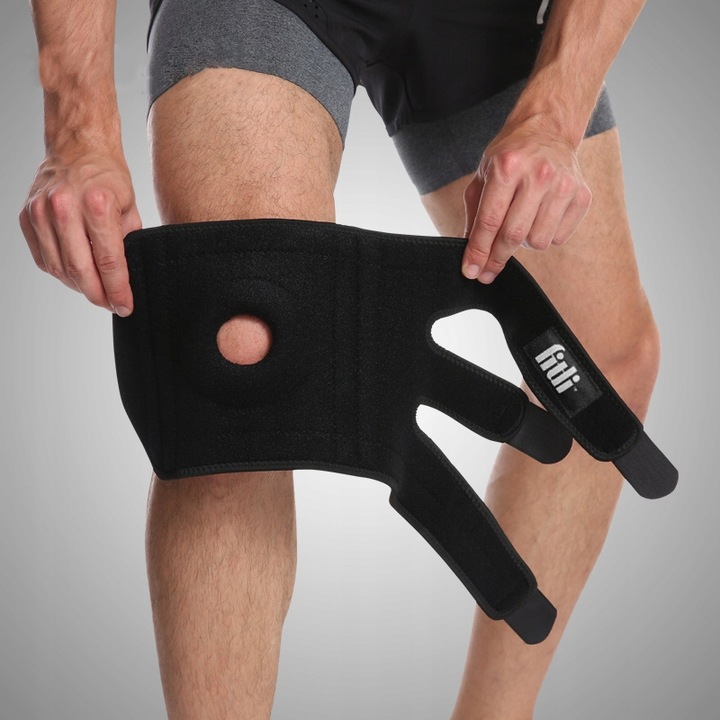 ORTEZA KOLANA Stabilizator z Usztywnieniem OPASKA STAWU KOLANOWEGO RZEPKI