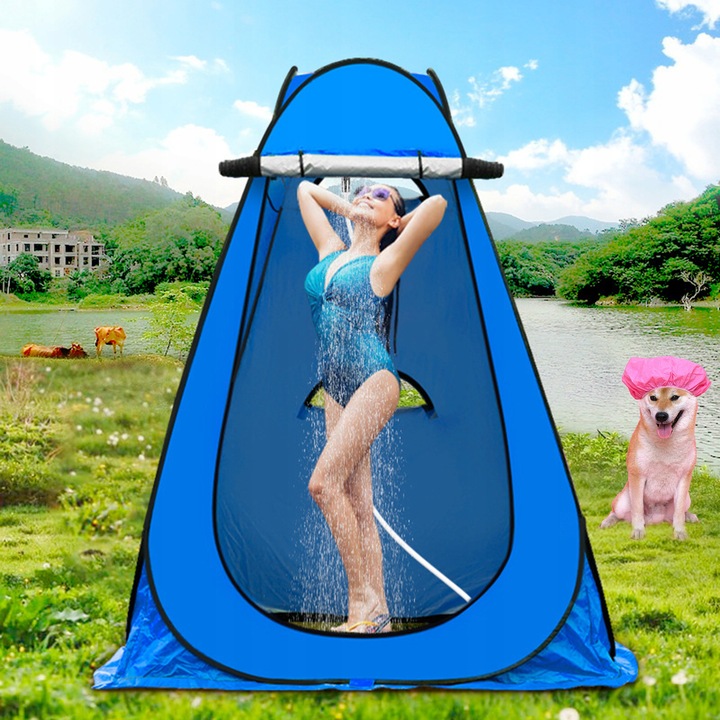 Namiot Prysznic Przebieralnia Przenośna Toaleta WC