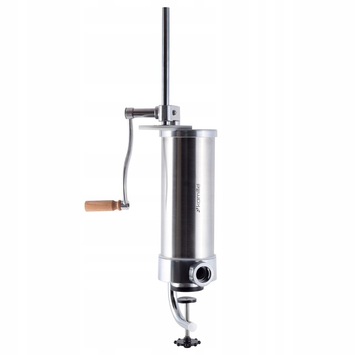 NADZIEWARKA DO KIEŁBASY 3 KG MASZYNKA DO KIEŁBAS PIONOWA SZPRYCA KAMILLE