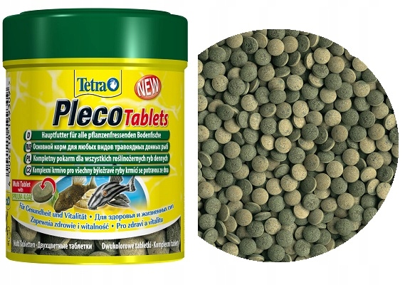 Tetra Pleco Tablets 275 Tab POKARM DLA GLONOJADA