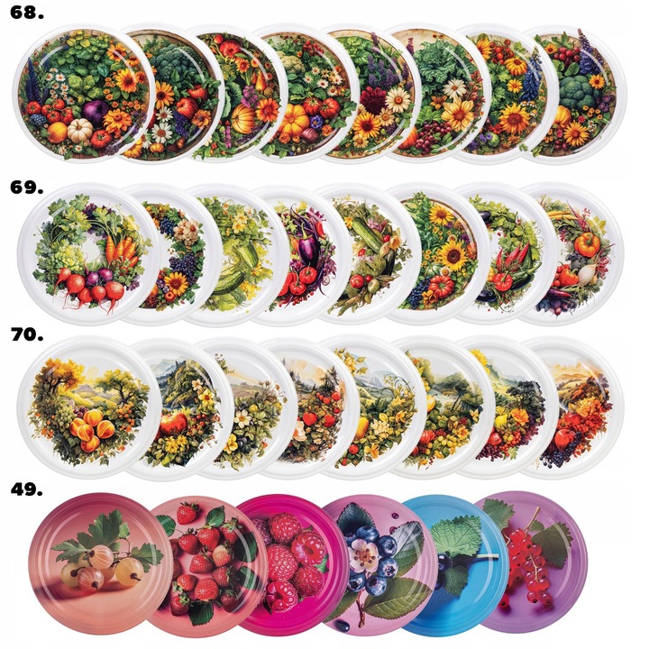 SŁOIK 235 ml SŁOIKI NA MIÓD PRZETWORY SZKLANY DO ŚWIEC ZAKRĘTKI 10 SZT