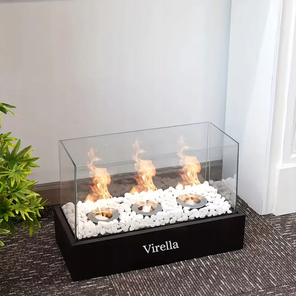 Virella Biokominek Wolnostojący Bezdymny Do Domu Ogrodowy Taras Bio Kominek