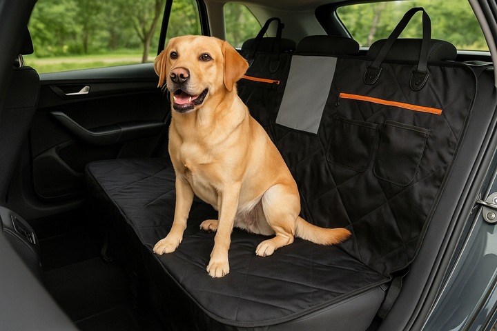 MATA SAMOCHODOWA DLA PSA OCHRONNA POKROWIEC NA FOTELE TRANSPORTER DO AUTA