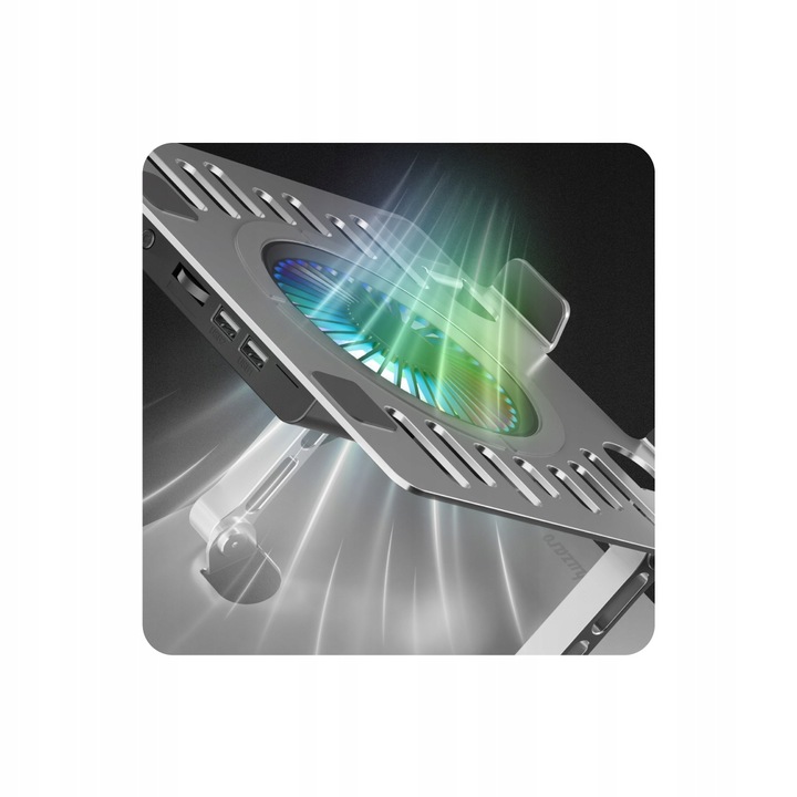 Podstawka Chłodząca pod laptopa REGULOWANA Huzaro Hold 4.0 RGB