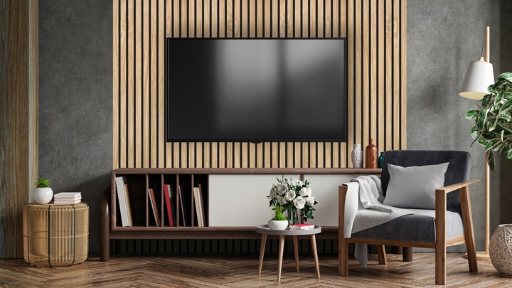 Tapeta LAMEL winylowa ścienna 3d imitująca LAMELE