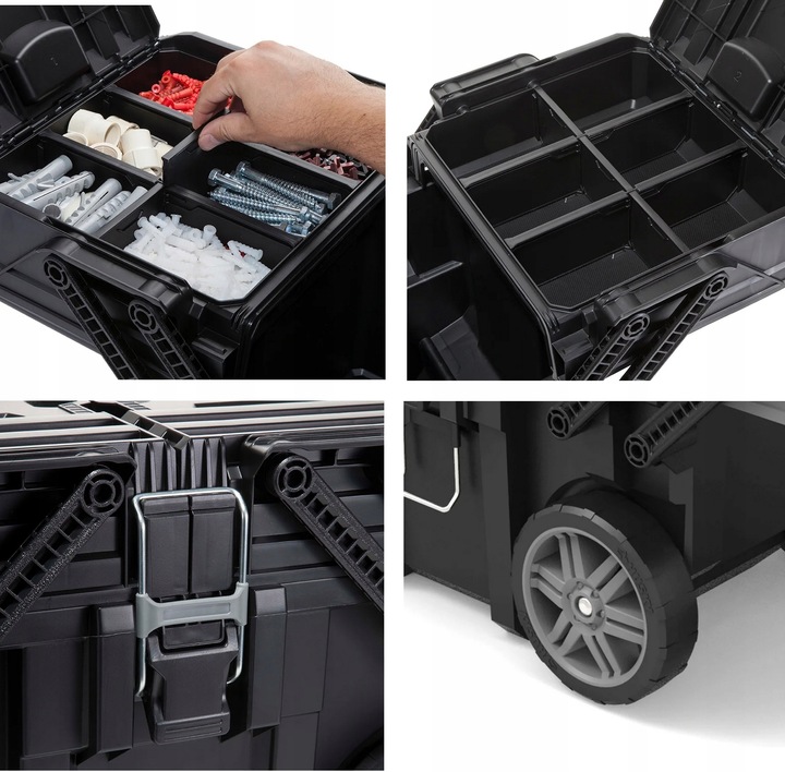 KETER SKRZYNKA NARZĘDZIOWA NA KÓŁKACH WALIZKA NARZĘDZIOWA