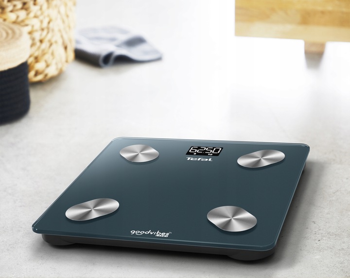 Waga łazienkowa analityczna Tefal Goodvibes BM9620 BMI 180kg