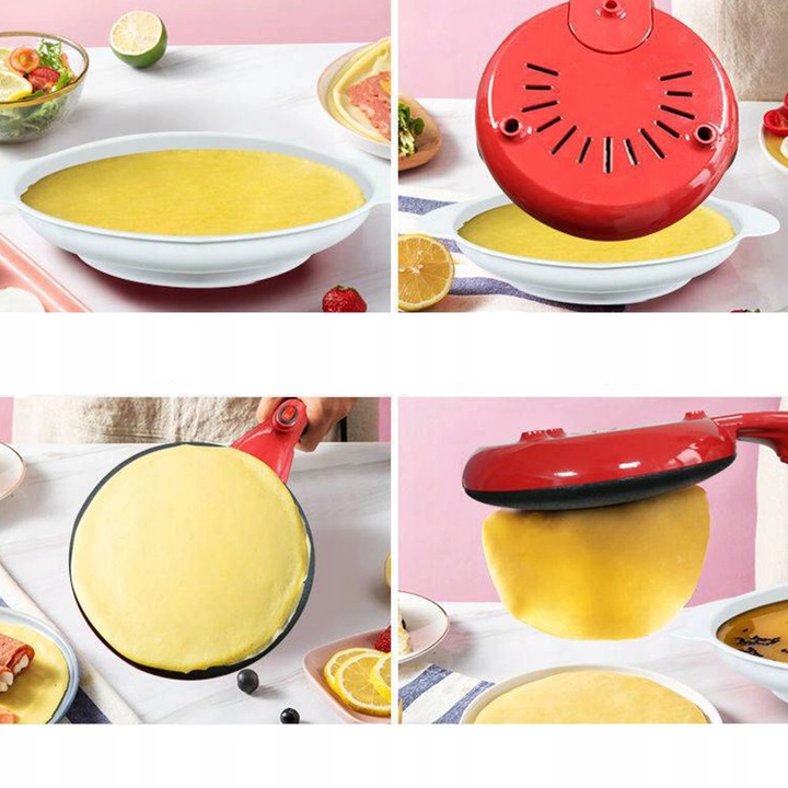 NALEŚNIKARKA ELEKTRYCZNA SZYBKA PATELNIA DO NALEŚNIKÓW BEZ UŻYCIA