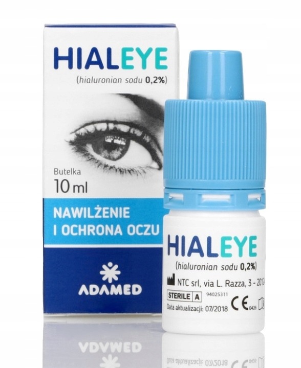 Hialeye Duo + Hialeye krople do oczu 0,2%