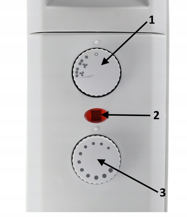 Grzejnik elektryczny Konwektorowy Energooszczędny 2000W DESCON Mocny Nawiew