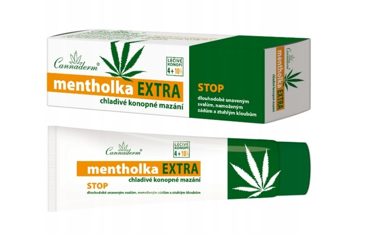 Żel Mentholka Extra 150ml na Bóle Mięśniowo-Stawowe Chłodzący 14% Cannaderm