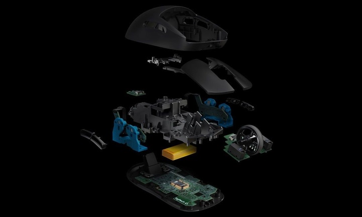 Bezprzewodowa Myszka Logitech G PRO 2,4 GHz Czarna IDEALNA DO GRANIA