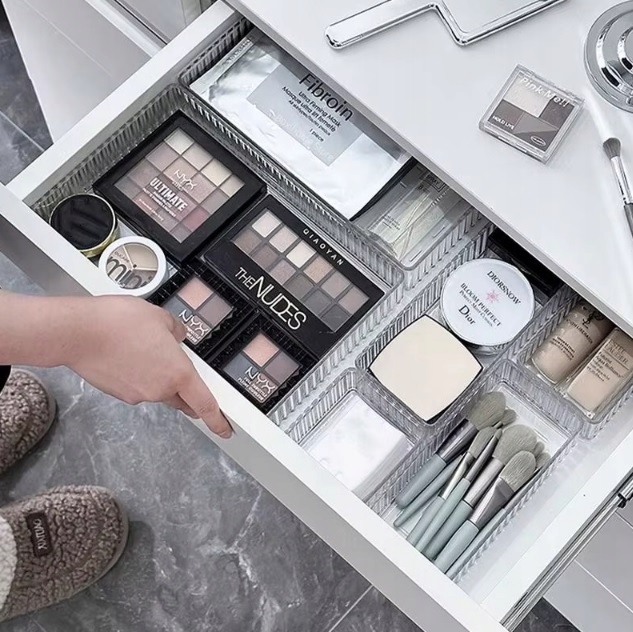ORGANIZER NA KOSMETYKI WKŁAD DO SZUFLADY POJEMNIK TACKA PERFUMY MODUŁOWY 7