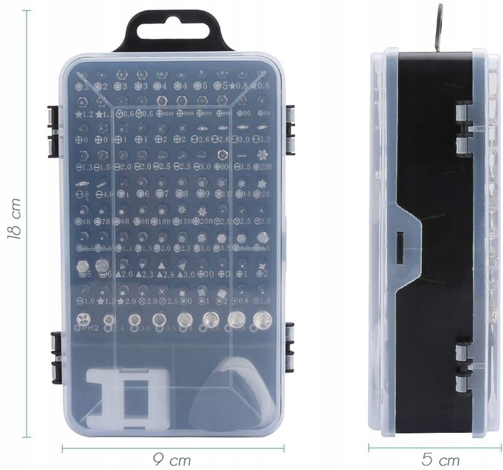 ZESTAW NARZĘDZI SERWISOWYCH DO NAPRAWY KOMPUTERÓW