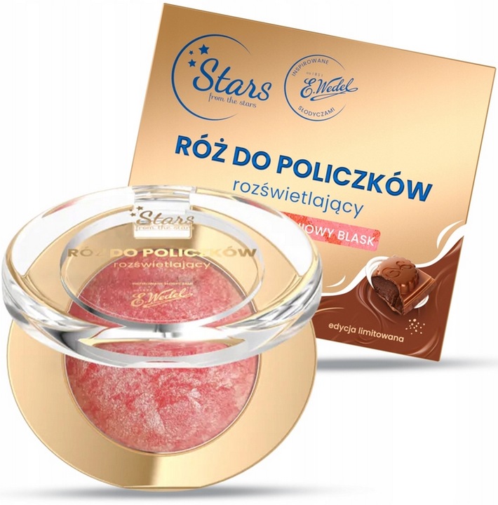 STARS RÓŻ DO POLICZKÓW ROZŚWITLAJĄCY 02 BRZOSKWINIOWY BLASK 3,3g