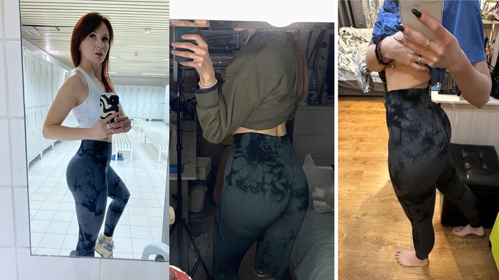 MAKSYMALNIE POWIĘKSZAJĄCE LEGGINSY PUSH UP GYM S