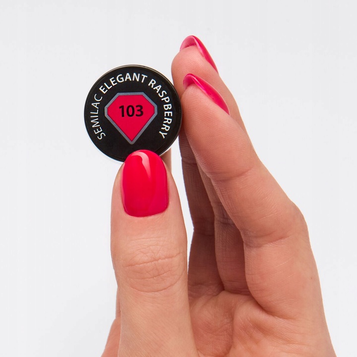 SEMILAC LAKIER HYBRYDOWY 103 ELEGANT RASPBERRY 7ml
