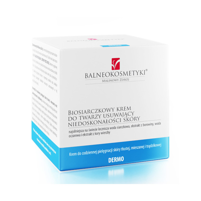 Krem przeciw niedoskonałościom do twarzy Balneokosmetyki dzień i noc 50 ml