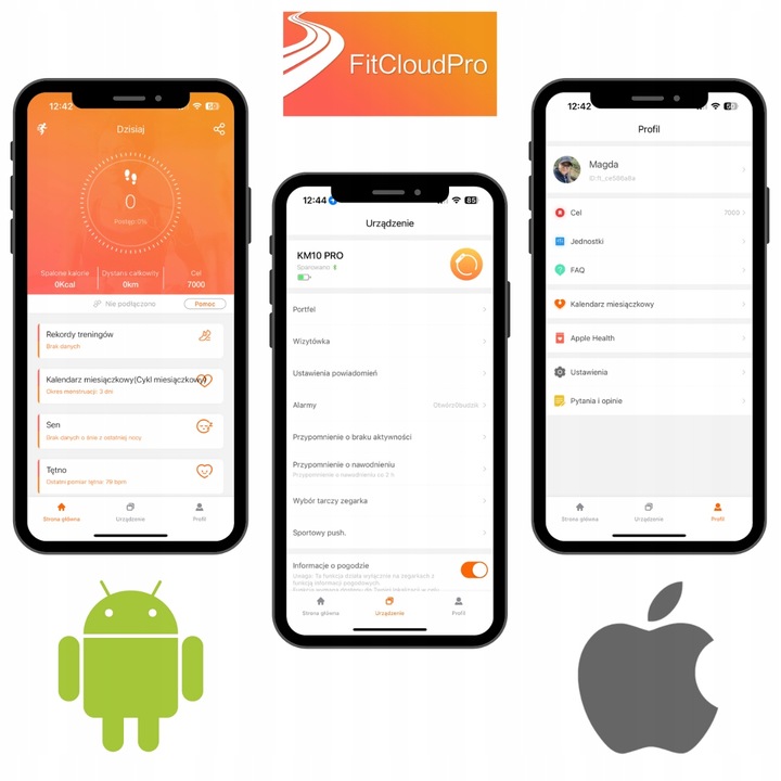 SMARTWATCH ZEGAREK DAMSKI ELEGANCKI ROZMOWY POWIADOMIENIA MENU PL AMOLED
