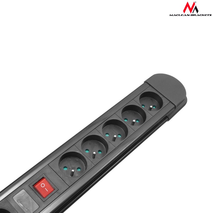 PRZEDŁUŻACZ LISTWA ZASILAJĄCA 10 GNIAZD 1,5m KABEL AUTOMATYCZNY