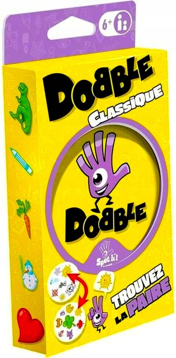 SZYBKA WYSYŁKA Gra DOBBLE Imprezowa 55 Rodzinna Double Duble Rebel Classic