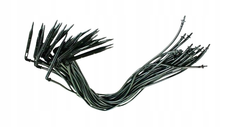 Emiter KROPLOWNIK Patykowy wkłuwka EMITERY 70cm 25 szt do doniczek tuneli
