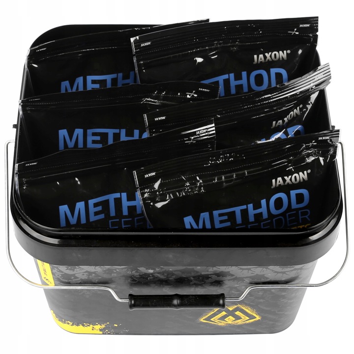 Zestaw 8x ZANĘTA METHOD FEEDER + WIADRO Jaxon