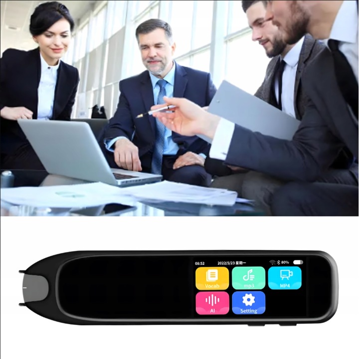 TŁUMACZ ELEKTRONICZNY TRANSLATOR DŁUGOPIS SKANER TEKSTU I MOWY NA ŻYWO