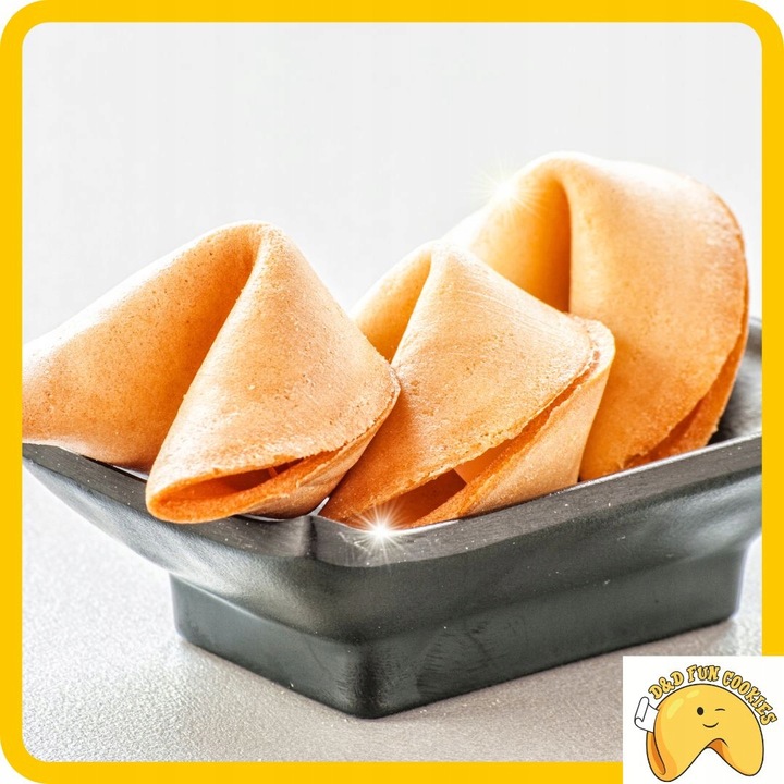 CHIŃSKIE CIASTECZKA Z WRÓŻBĄ klasyczne 100 sztuk MAGIA PRZEZNACZENIA