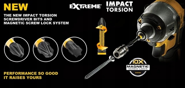 DeWALT DT70555T zestaw bitów udarowych Ph2 25szt