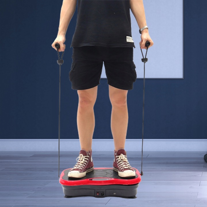 PLATFORMA WIBRACYJNA MASAŻER TRENING CAŁEGO CIAŁA WYSZCZUPLAJĄCA WIBRUJĄCA