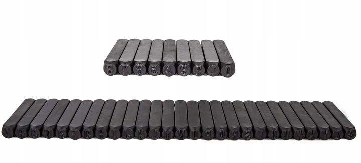 ZNACZNIKI NUMERATORY 36 NUMERATOR LITERY CYFRY 8mm