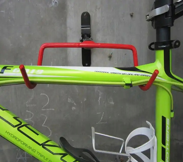 STOJAK WIESZAK NA ROWER NA ŚCIANĘ UCHWYT ROWEROWY HAK UDŹWIG DO 30 KG