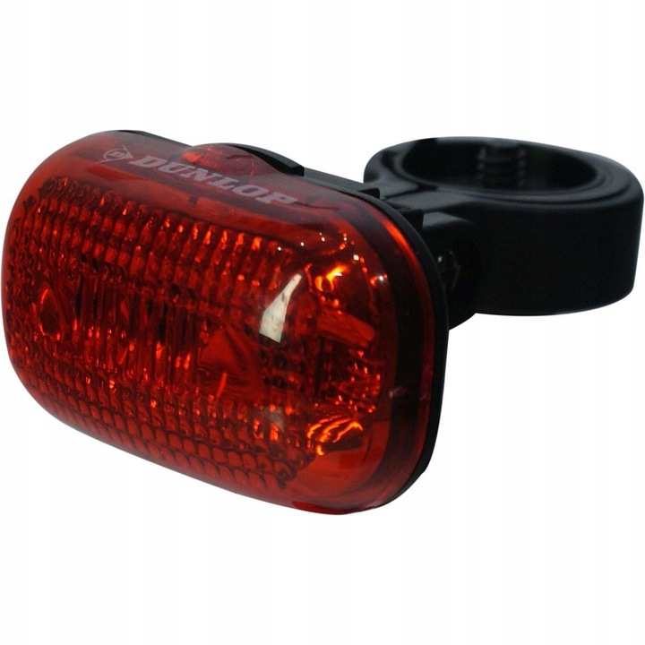 ZESTAW OŚWIETLENIA DO ROWERU LAMP ROWEROWYCH LED PRZÓD TYŁ DUNLOP