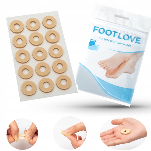 Plastry na odciski otarcia modzele nagniotki 15szt