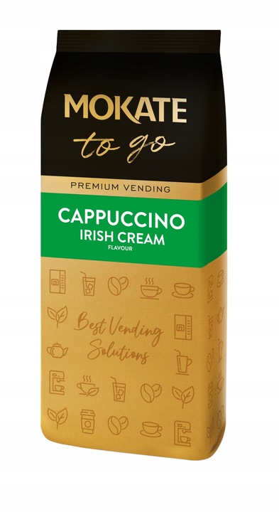 Cappuccino Irish Mokate PREMIUM 1kg instant