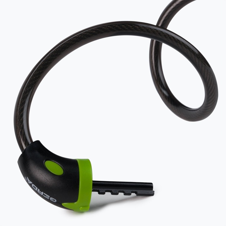 Zapięcie rowerowe GERDA Combo Flex 1200/10C czarne 1.0 x 120 cm