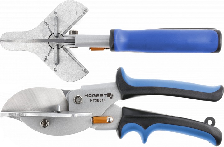 HOGERT NOŻYCE DO CIĘCIA USZCZELEK PROFILI LISTEW PCV PO KĄTEM KONTOMIERZ