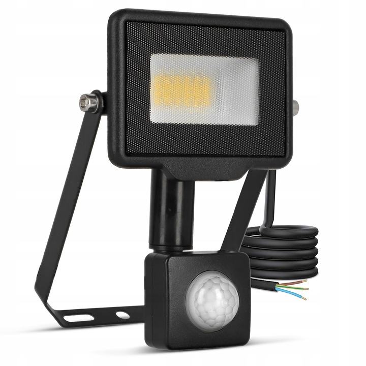 Halogen LED z Czujnikiem Ruchu Zmierzchu Naświetlacz 20W IP65