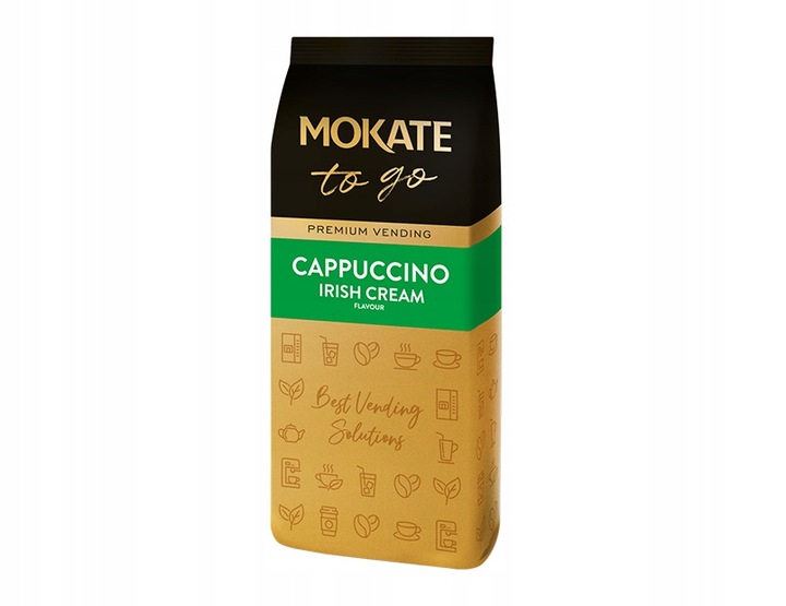 Napój Kawowy Kawa Cappuccino Irish Cream Vending Duże Opakowanie 1kg Mokate