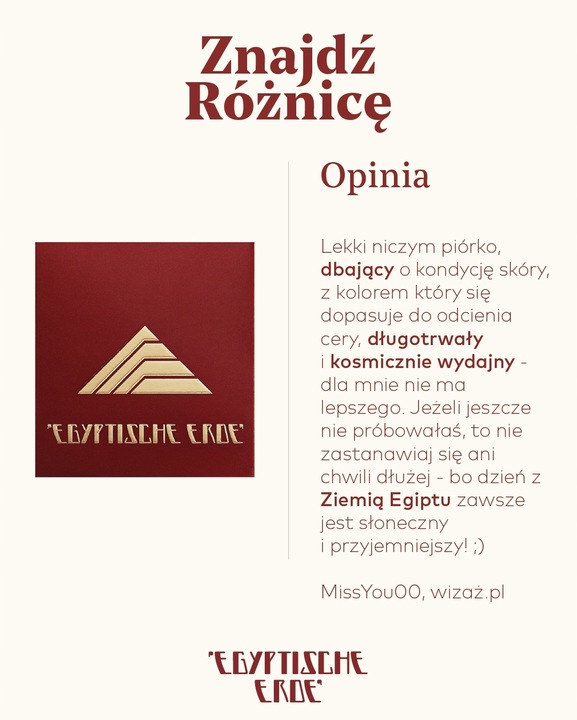 Bikor Egyptische Erde Ziemia Egipska Kultowy Bronzer