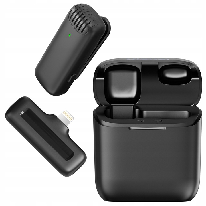 Pojemnościowy Bezprzewodowy Mikrofon Krawatowy ULANZI J11 Lightning