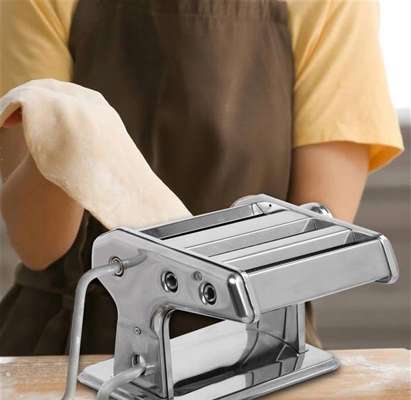 MASZYNKA DO DOMOWEGO MAKARONU PROSTE UŻYTKOWANIE STAL NIERDZEWNA