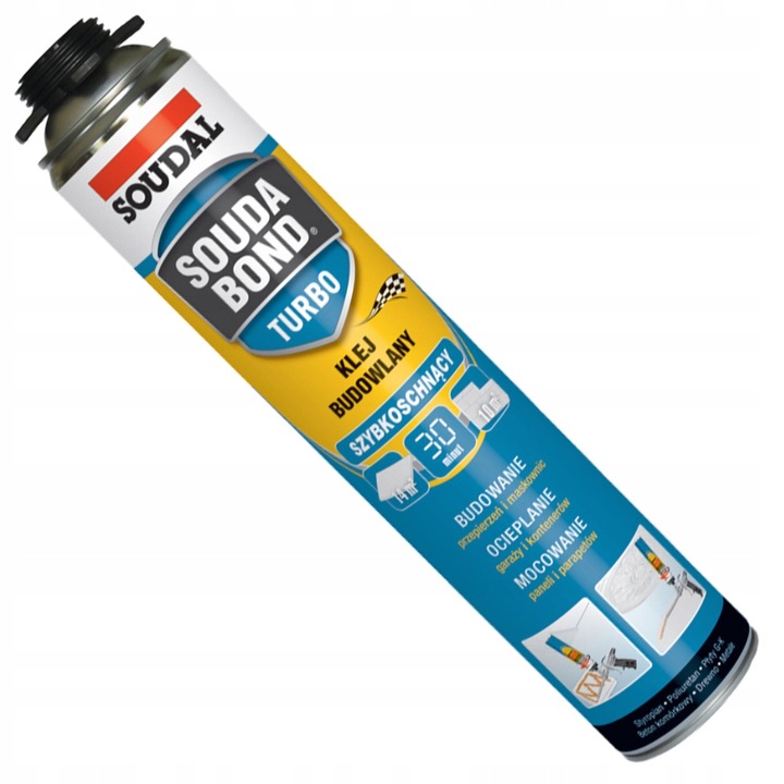Klej budowlany Soudabond Turbo 750 ml SOUDAL