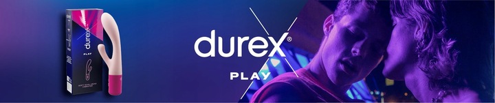 Wibrator damski KRÓLICZEK DUREX DUAL dla kobiet par masażer łechtaczki