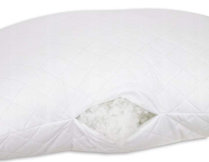 PODUSZKA 70x80 ANTYALERGICZNA GRUBA MIĘKKA WYGODNA NA ZAMEK REGULACJA