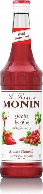 Syrop smakowy MONIN WILD STRAWBERRY poziomka 700ml