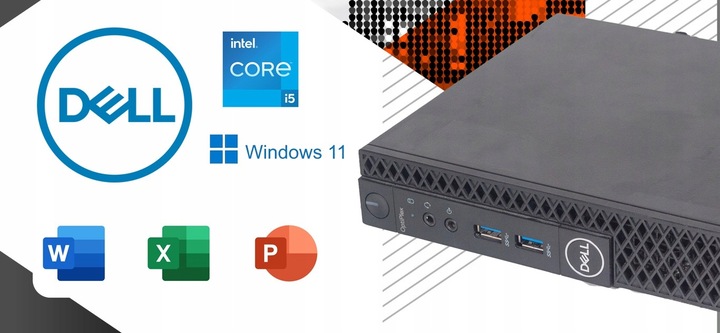 EKO MICRO DELL 3070 TINY I5 9GEN 16GB 512GB M.2 W11PRO