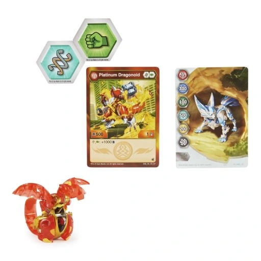 BAKUGAN EVOLUTIONS PLATINUM PYRUS DRAGONOID